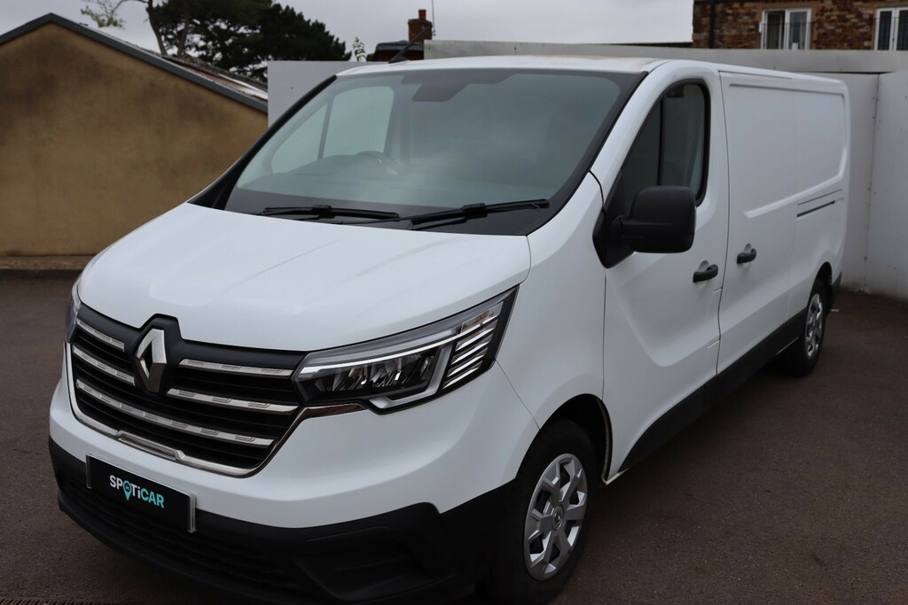 Renault Trafic Ll30 Blue Dci 130 Advance Van White #3