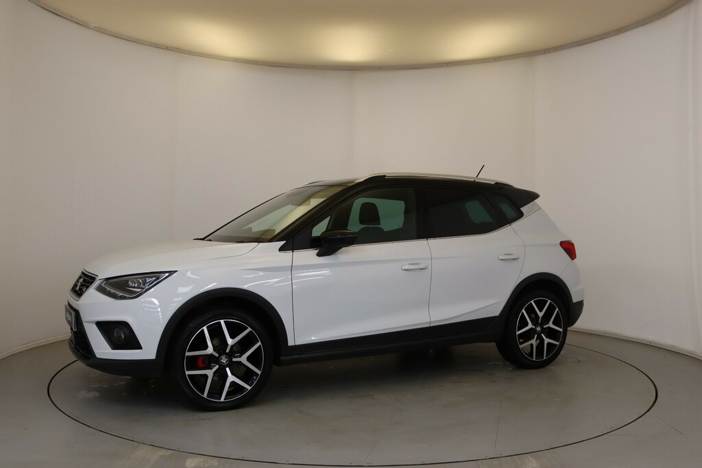 Seat Arona 1.0 Tsi 110 Fr Red Edition LT71KGG White #4