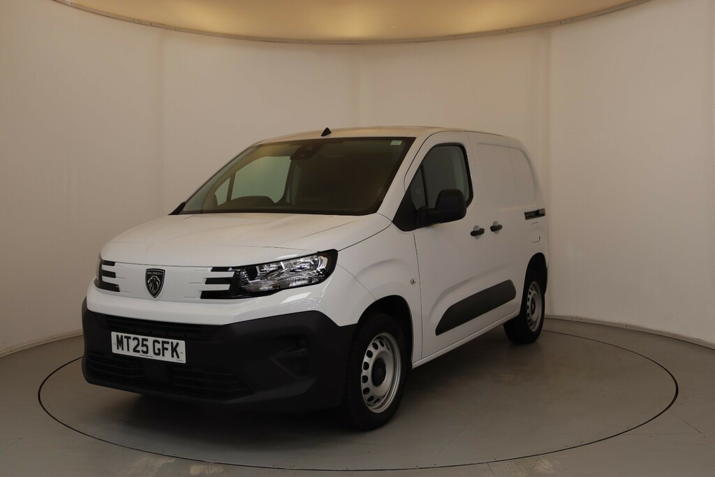 Peugeot Partner 1.5 Bluehdi 100 Professional Plus Van MT25GFK White #3