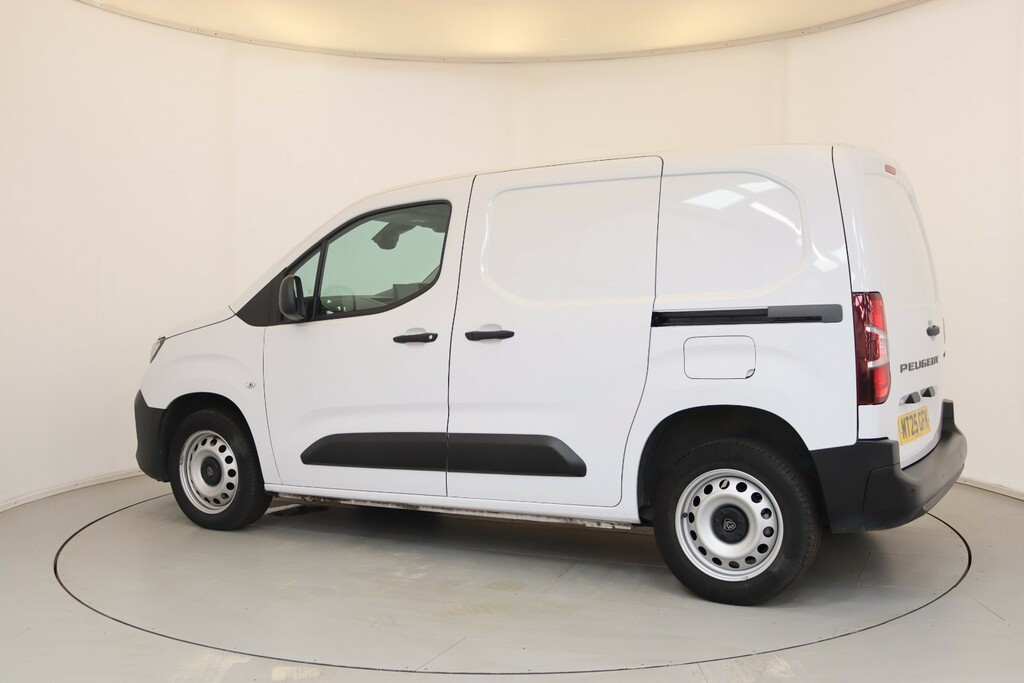 Peugeot Partner 1.5 Bluehdi 100 Professional Plus Van MT25GFK White #6