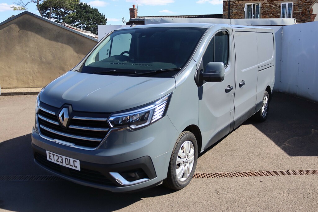 Renault Trafic Ll30 Blue Dci 130 Advance Van ET23OLC Grey #3