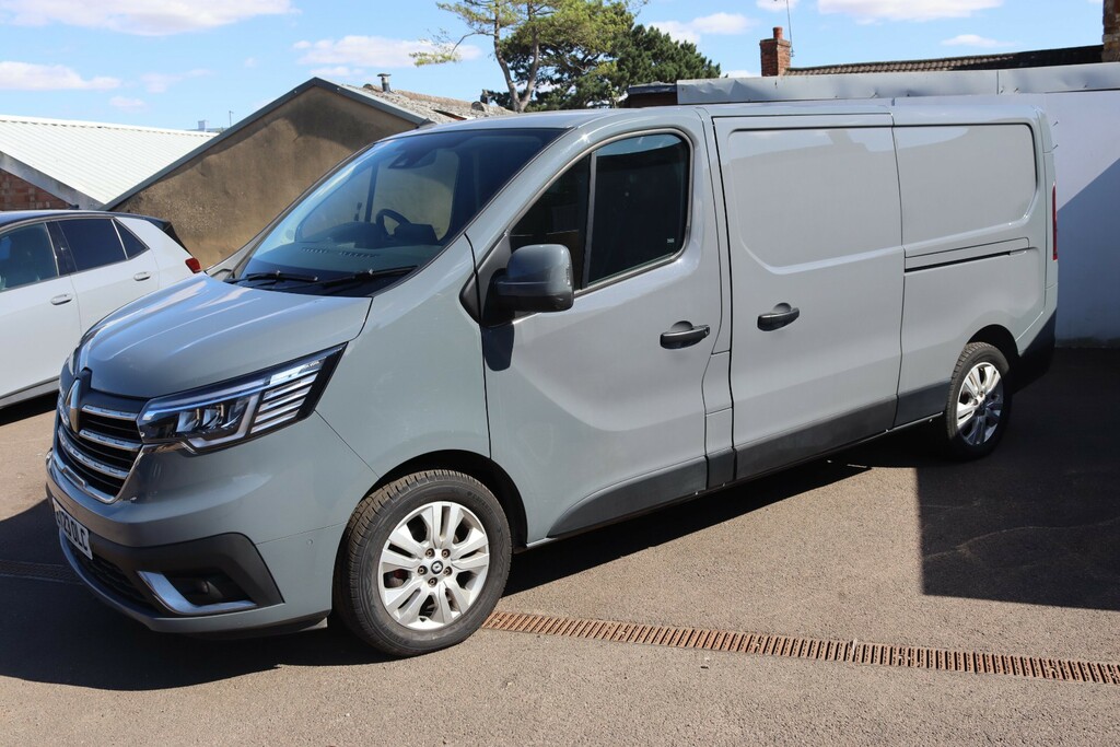 Renault Trafic Ll30 Blue Dci 130 Advance Van ET23OLC Grey #4