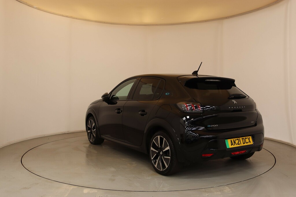 Peugeot e-208 Gt Black #7