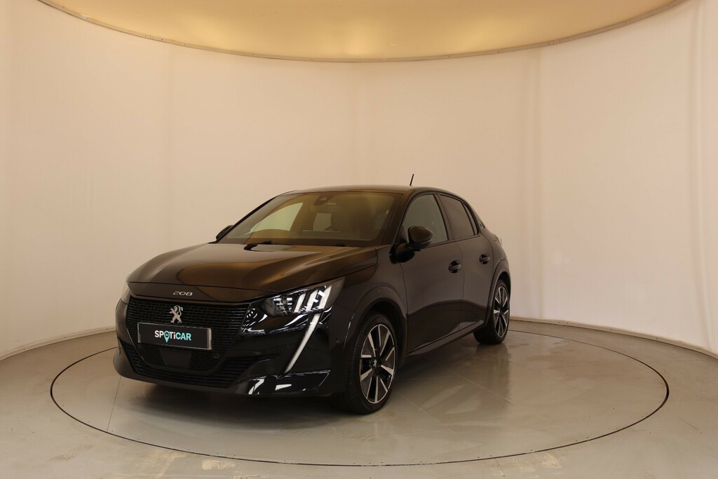 Peugeot e-208 100Kw Gt Premium 50Kwh Black #3