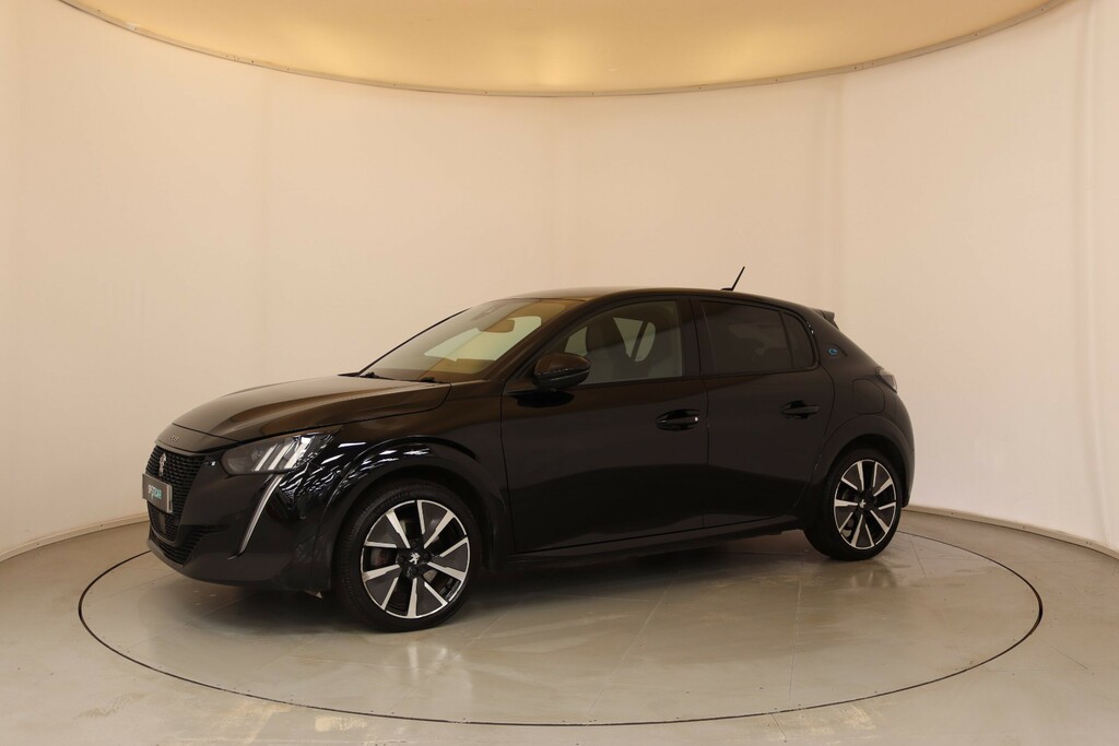 Peugeot e-208 100Kw Gt Premium 50Kwh Black #4