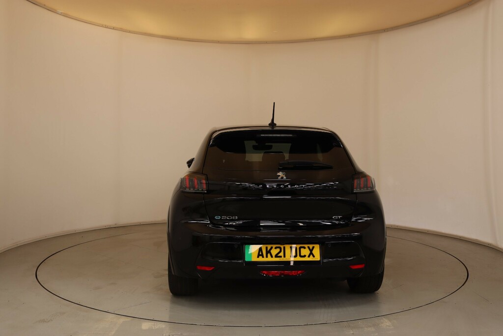 Peugeot e-208 Gt Black #8