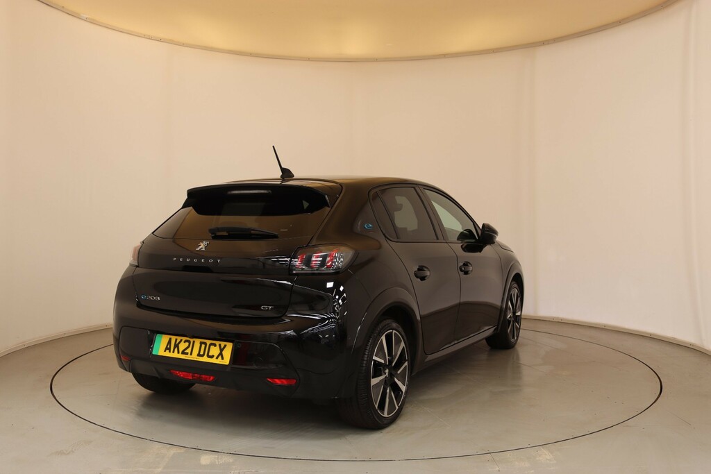 Peugeot e-208 Gt Black #9