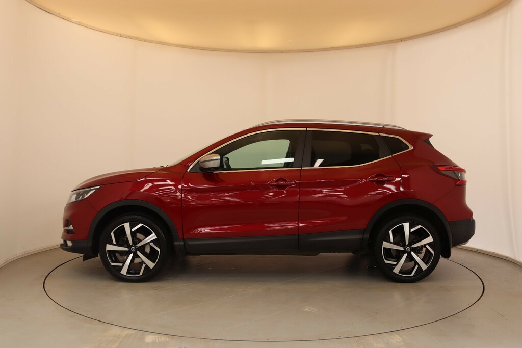 Nissan Qashqai 1.3 Dig-t 160 Tekna KX19JVH Red #5