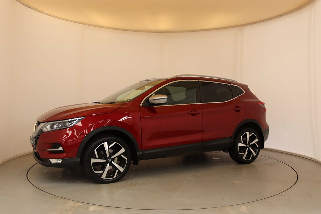 Nissan Qashqai 1.3 Dig-t 160 Tekna KX19JVH Red #4