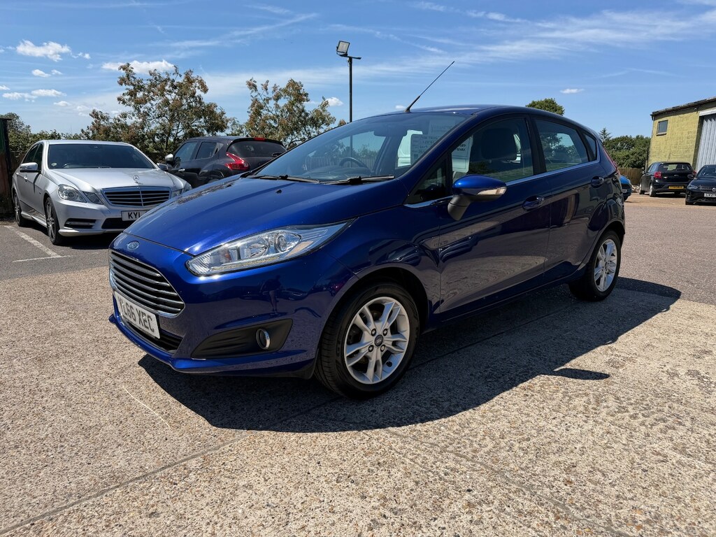 Ford Fiesta 1.0 Ecoboost Zetec YL66XEC Blue #3