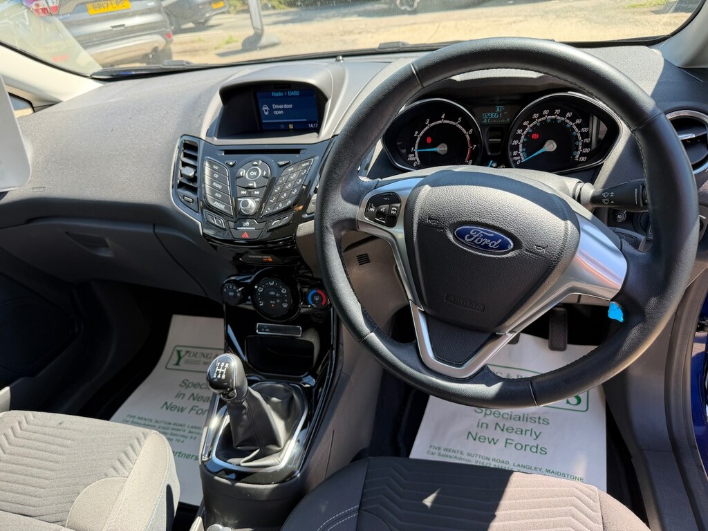 Ford Fiesta 1.0 Ecoboost Zetec YL66XEC Blue #6