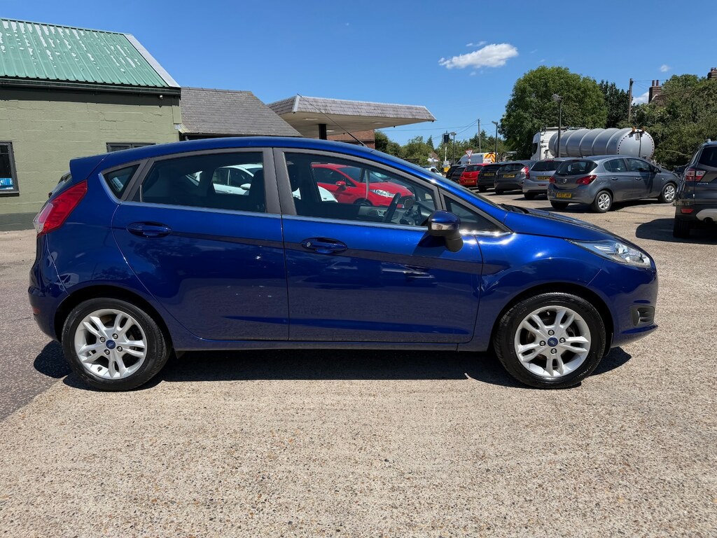 Ford Fiesta 1.0 Ecoboost Zetec YL66XEC Blue #4