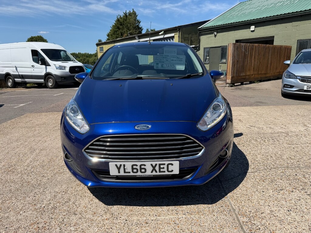 Ford Fiesta 1.0 Ecoboost Zetec YL66XEC Blue #2
