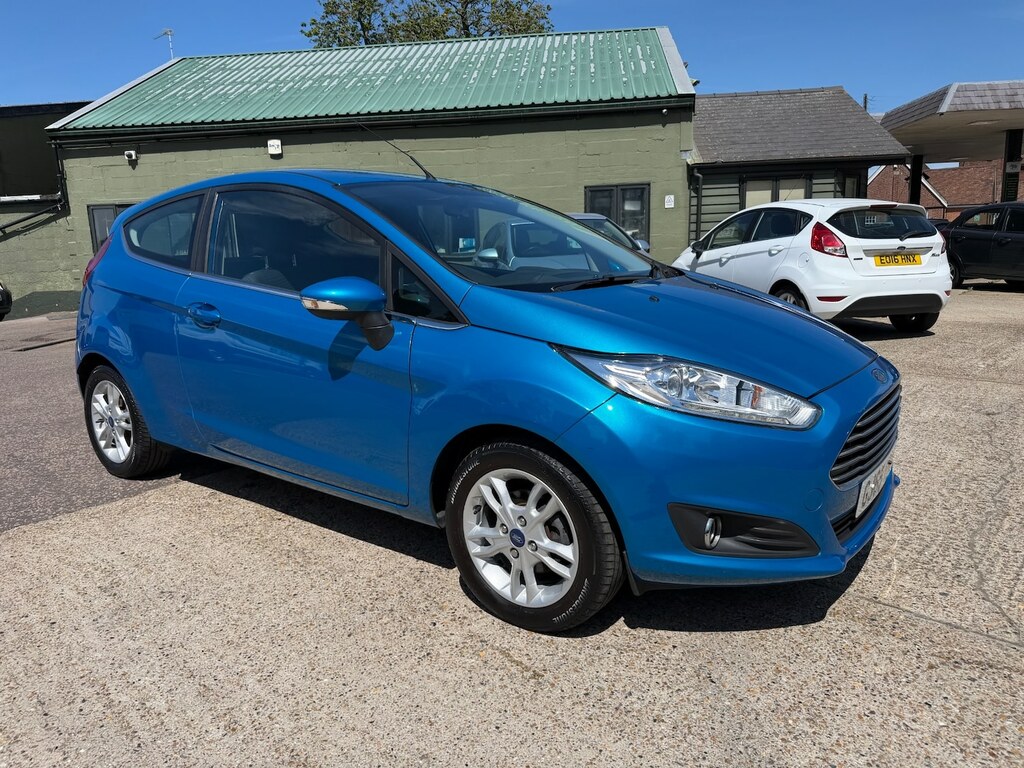 Ford Fiesta 1.0 Ecoboost Zetec Blue
