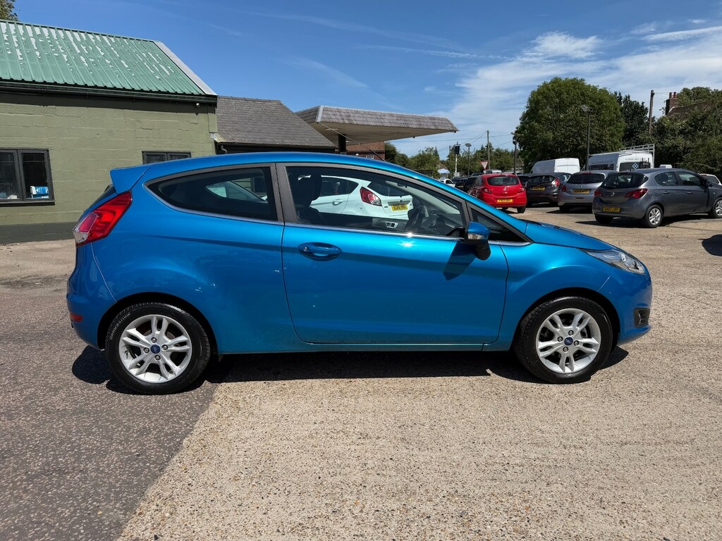 Ford Fiesta 1.0 Ecoboost Zetec Blue #4