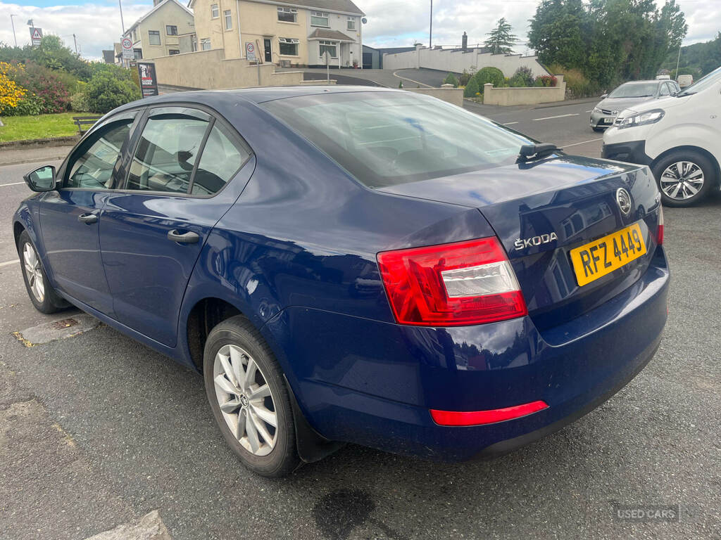 Skoda Octavia 1.6 Tdi Cr S Dsg RFZ4449 Blue #6