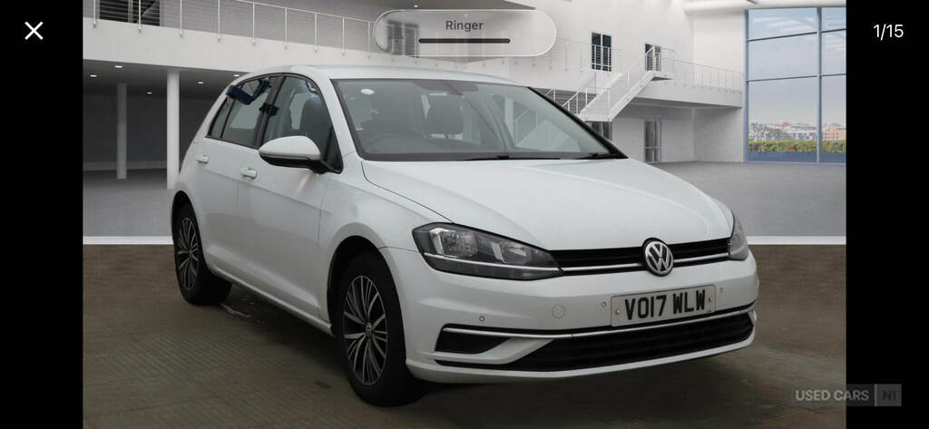 Volkswagen Golf 1.0 Tsi 110 Se Nav White