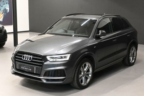 Audi Q3 2.0 Tdi Black Edition Red #13