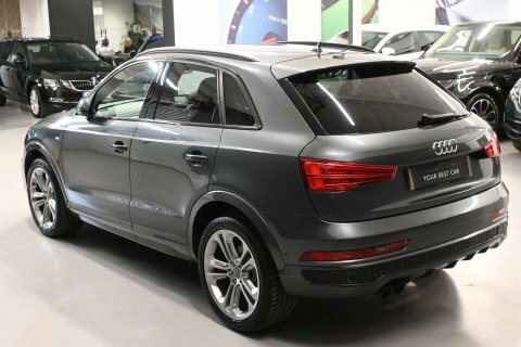 Audi Q3 2.0 Tdi Black Edition Red #44