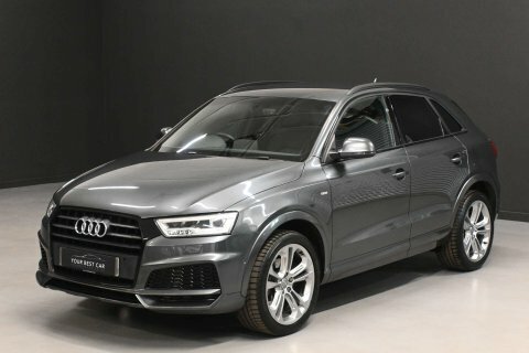 Audi Q3 2.0 Tdi Black Edition Red #8