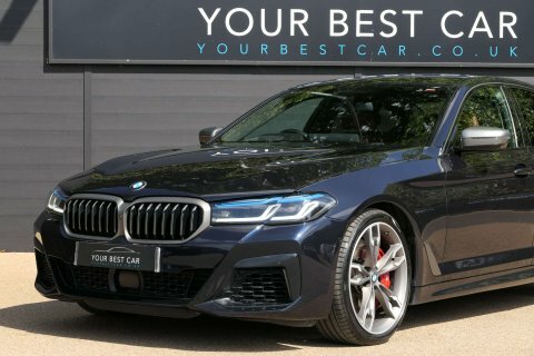 BMW 5 Series 4.4 M550i Xdrive Black #5