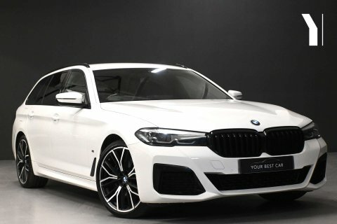 BMW 5 Series 2.0 520D Xdrive White