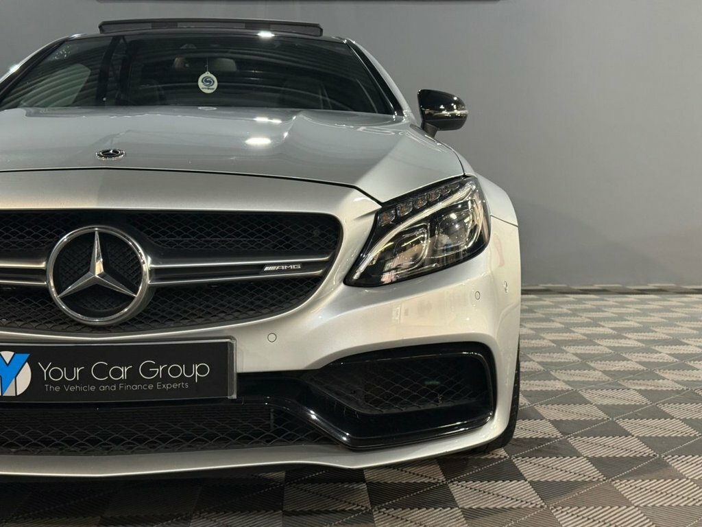 Mercedes-Benz C Class 4.0 C63 V8 Biturbo Amg S Premium Coupe Petro Silver #6
