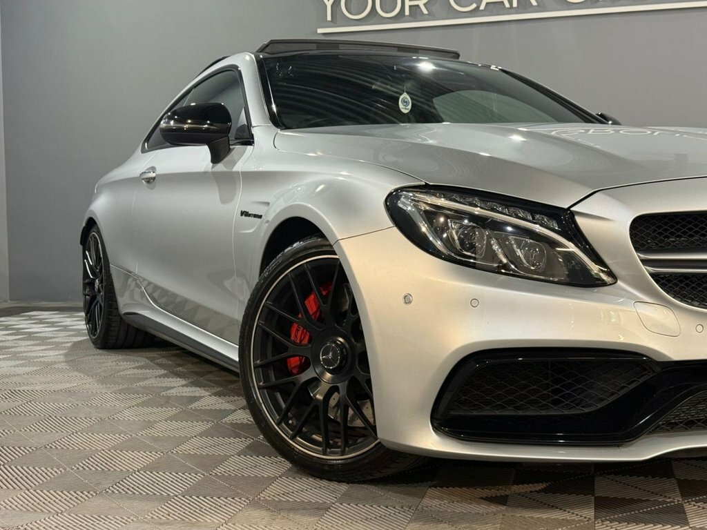 Mercedes-Benz C Class 4.0 C63 V8 Biturbo Amg S Premium Coupe Petro Silver #3