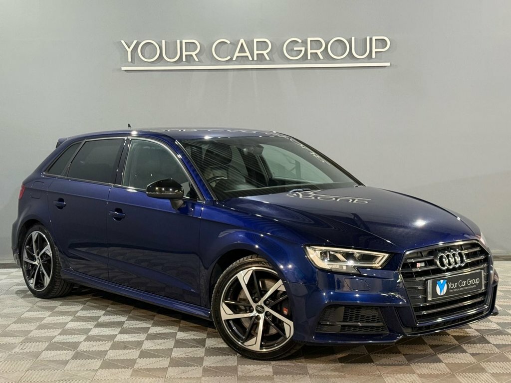 Audi S3 2.0 Tfsi Black Edition Sportback S Tron Blue