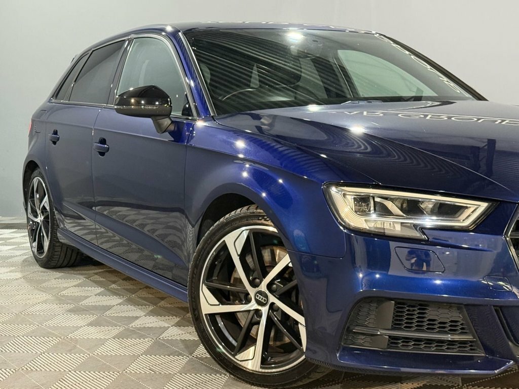 Audi S3 2.0 Tfsi Black Edition Sportback S Tron Blue #5