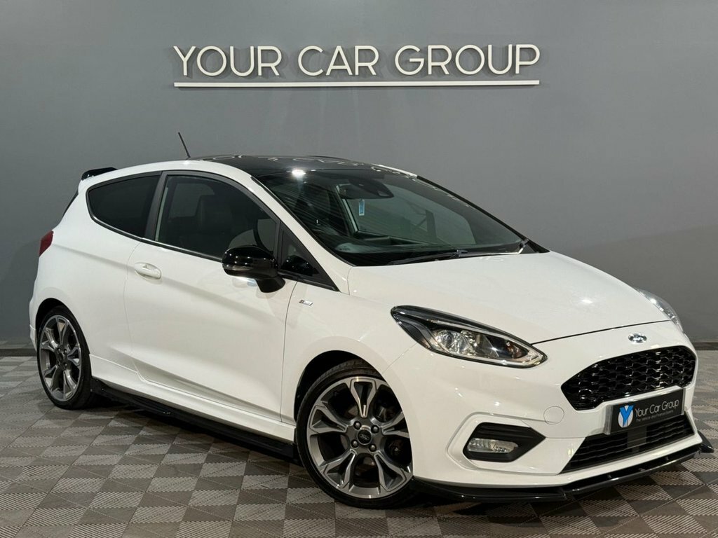 Ford Fiesta 1.0T Ecoboost St-line X Hatchback Manua White