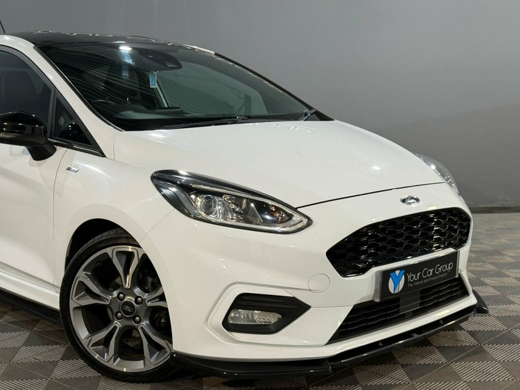 Ford Fiesta 1.0T Ecoboost St-line X Hatchback Manua White #6