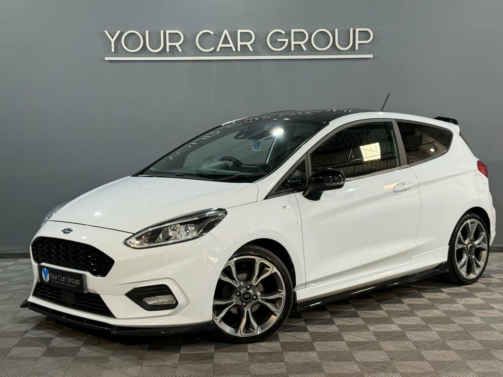 Ford Fiesta 1.0T Ecoboost St-line X Hatchback Manua White #5