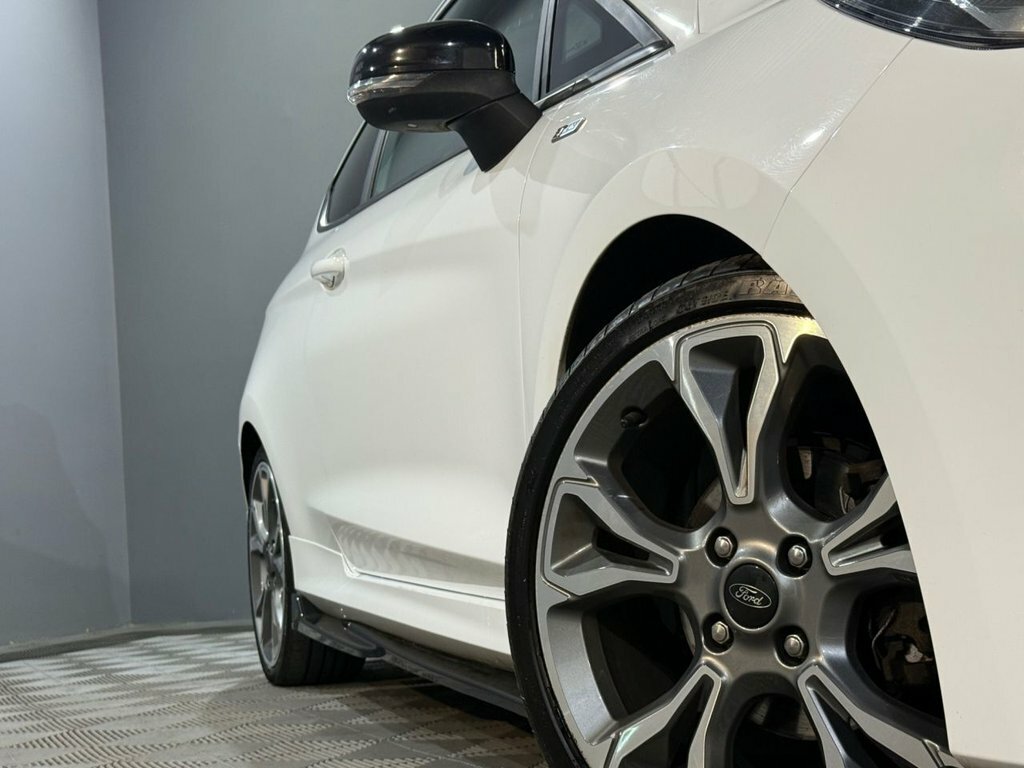 Ford Fiesta 1.0T Ecoboost St-line X Hatchback Manua White #2