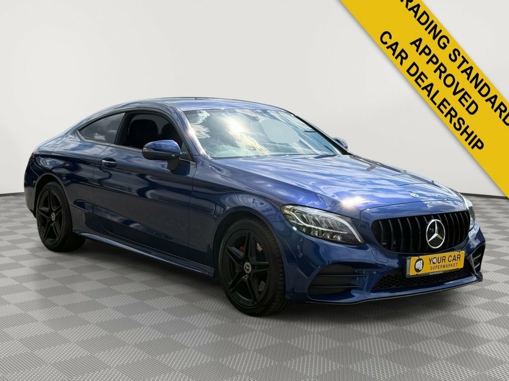 Mercedes-Benz C Class 2L Amg Line KU68HVL Blue #2