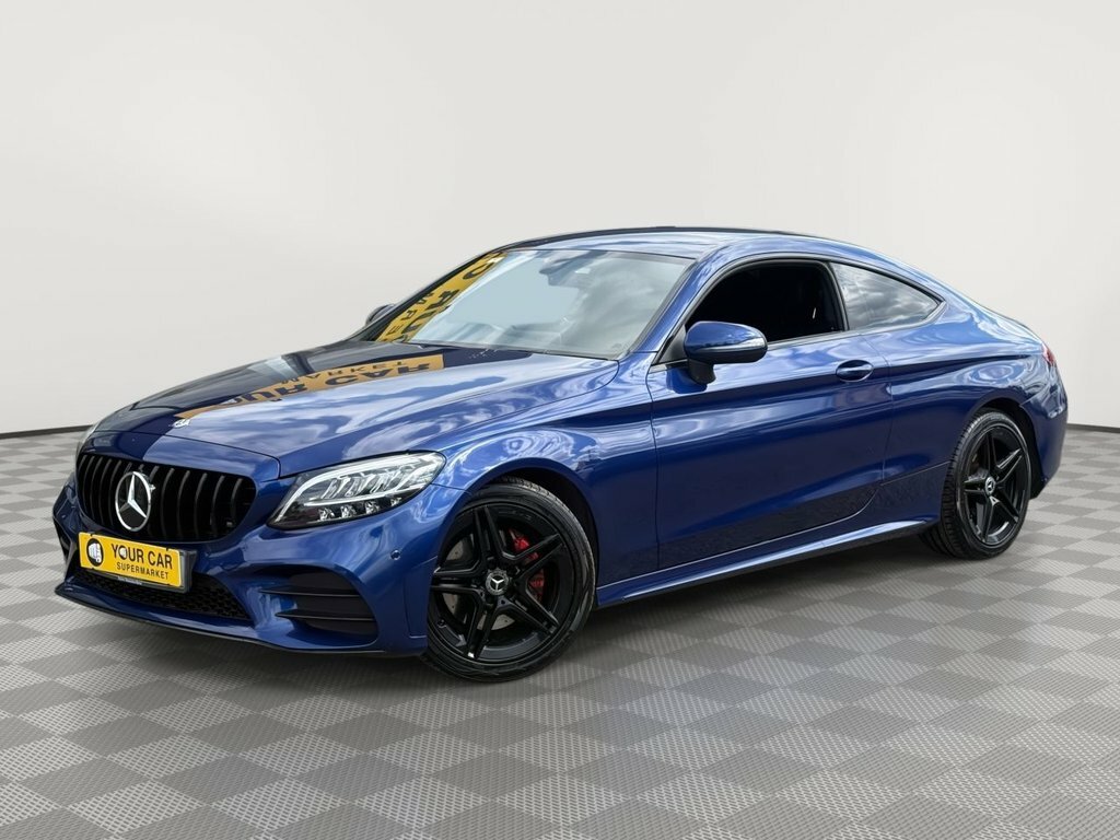 Mercedes-Benz C Class 2L Amg Line KU68HVL Blue #4