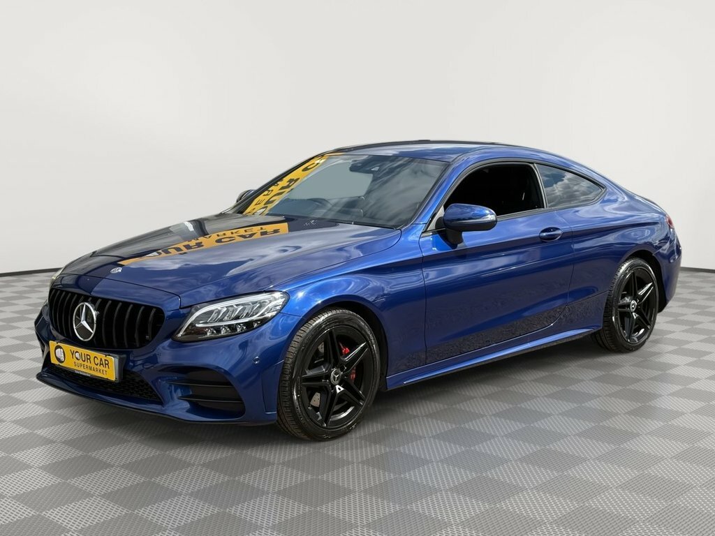 Mercedes-Benz C Class 2L Amg Line KU68HVL Blue #3