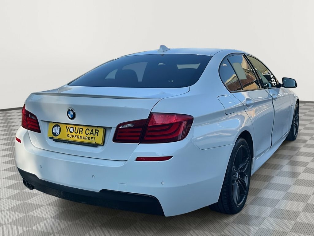 BMW 5 Series 2L M Sport White #6