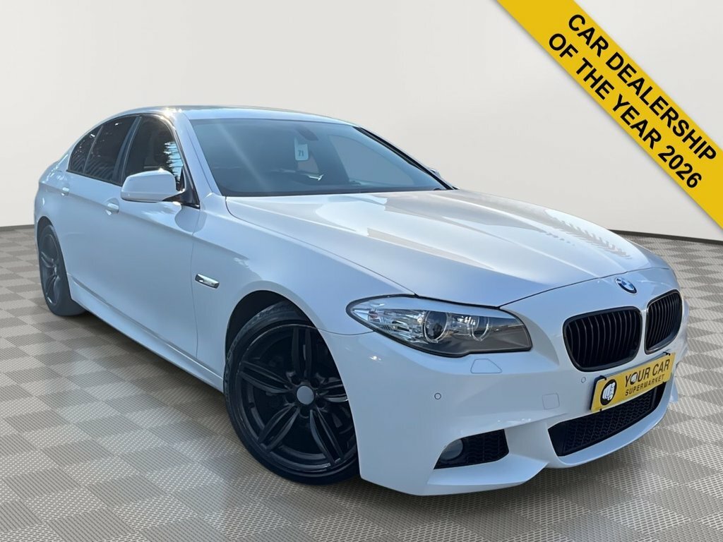 BMW 5 Series 2L M Sport White
