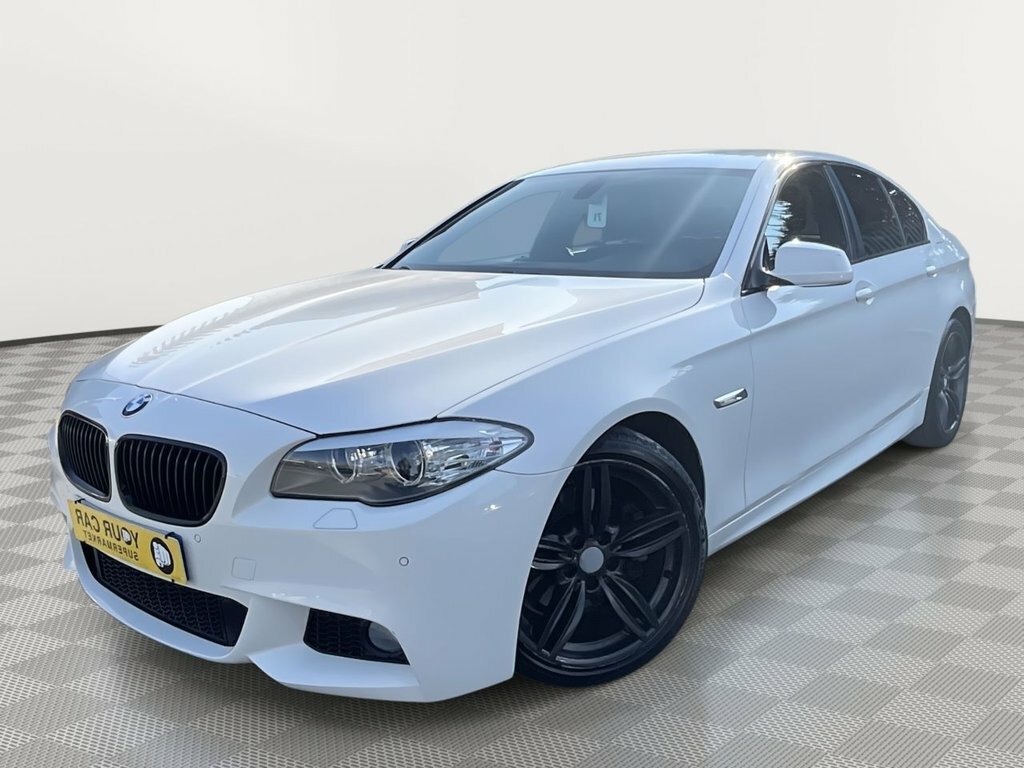BMW 5 Series 2L M Sport White #4
