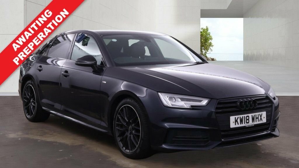 Audi A4 2L Black Edition KW18WHX Blue