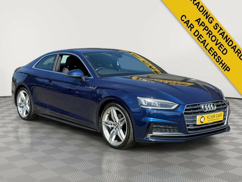 Audi A5 2L S Line Blue #2