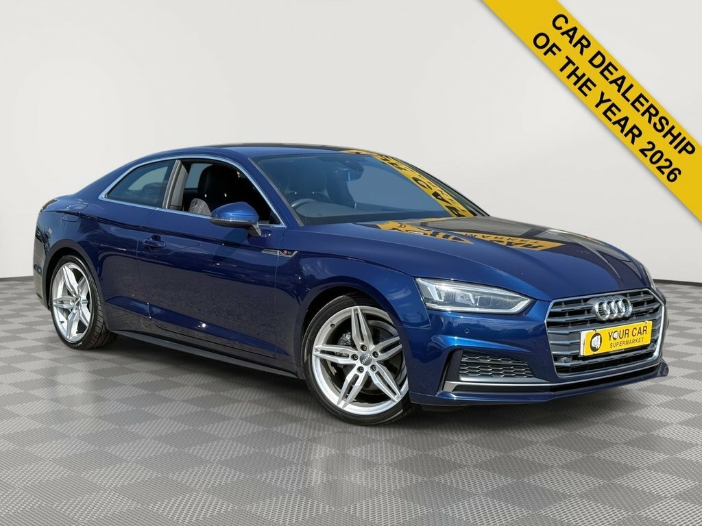 Audi A5 2L S Line Blue