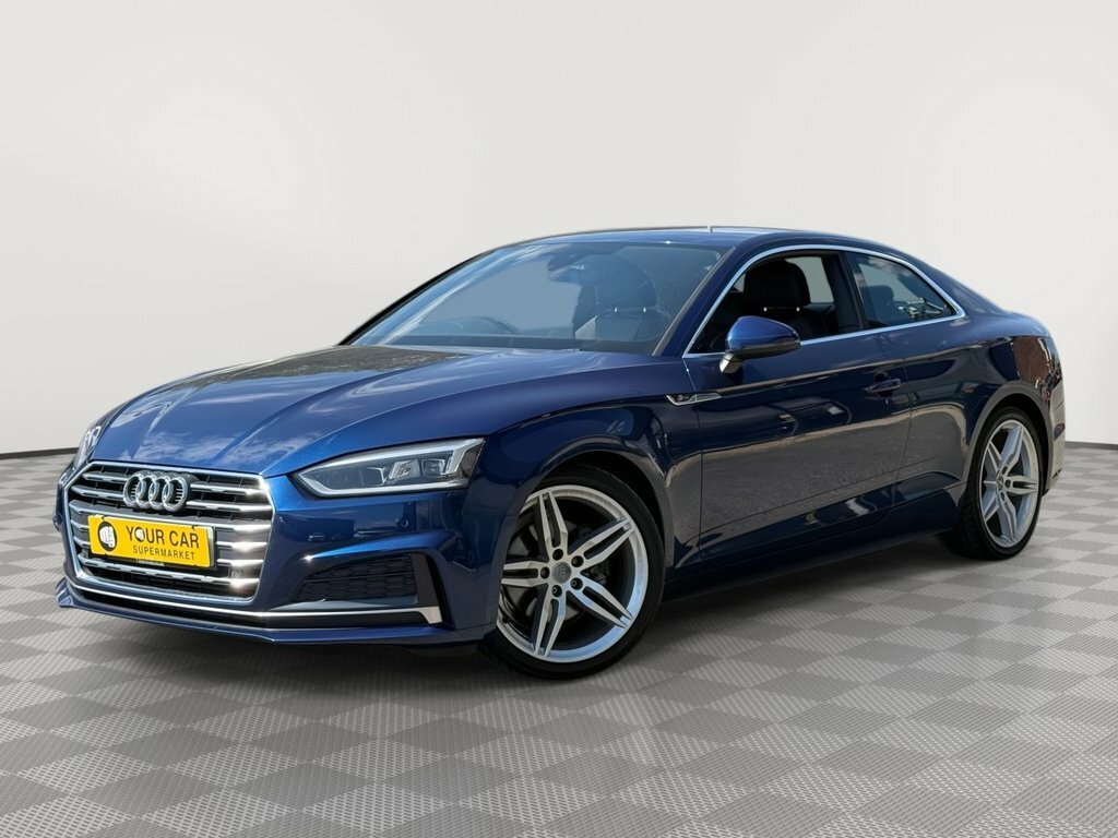 Audi A5 2L S Line Blue #4