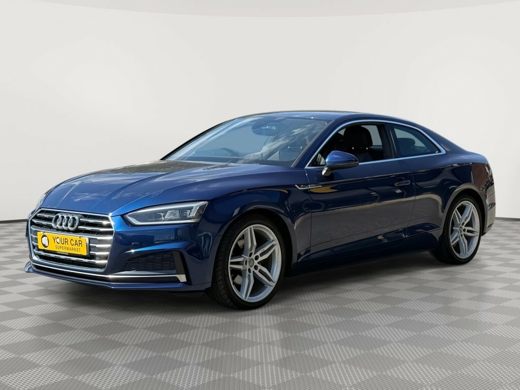 Audi A5 2L S Line Blue #3