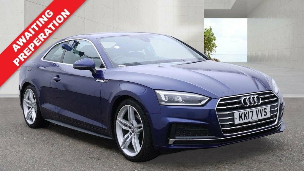 Audi A5 2L S Line Blue
