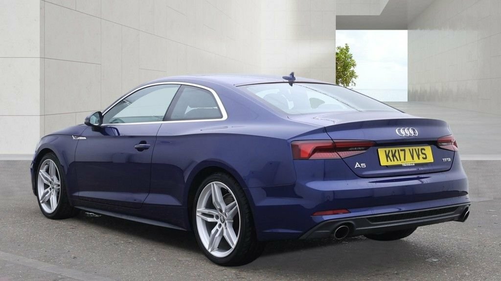 Audi A5 2L S Line Blue #3