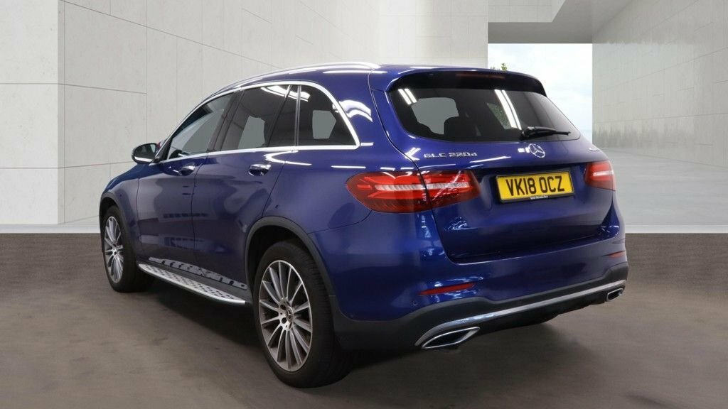 Mercedes-Benz GLC Class 2.1L Amg Line Blue #3