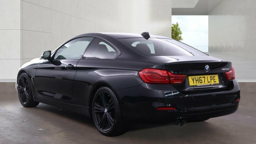 BMW 4 Series Gran Coupe 2L Sport Black #3