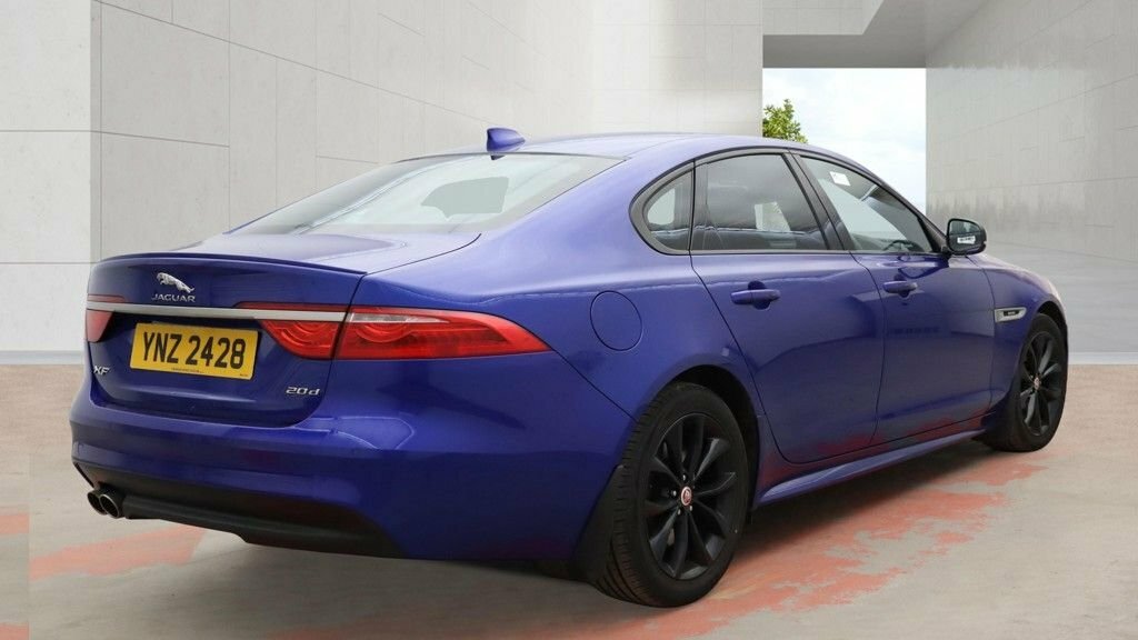 Jaguar XF 2L R-sport YNZ2428 Blue #4